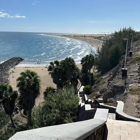 Modernes Mit 1 Schlafzimmer Und Balkon Im Herzen Von Playa Del Ingles, Gran Canaria Apartment *