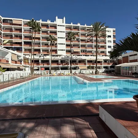Modernes Mit 1 Schlafzimmer Und Balkon Im Herzen Von Playa Del Ingles, Gran Canaria *